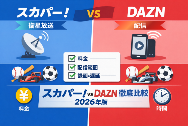 スカパー DAZN 違い